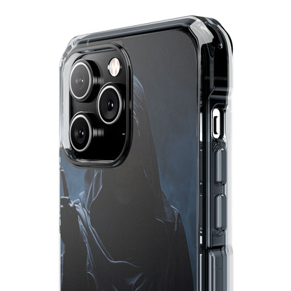 Spectral Guardian Warning iPhone Case - Impact