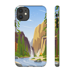 Waterfall at National Park - Protective Phone Case