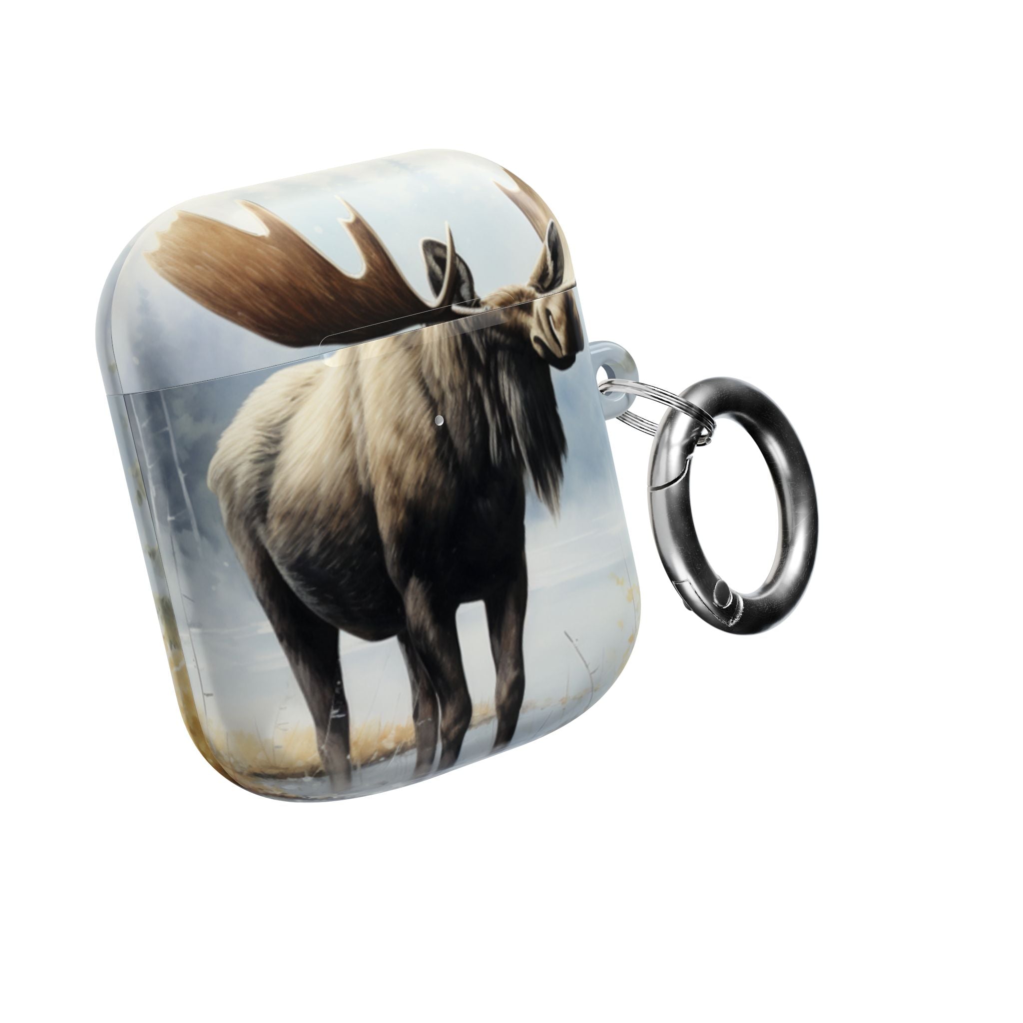 Misty Moose Reflection - AirPods Case