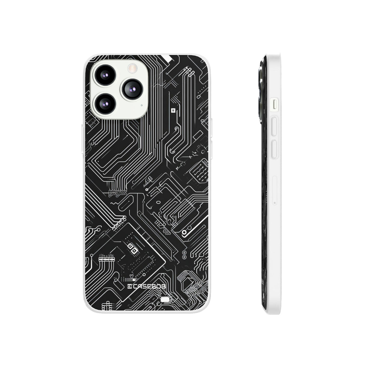 Cyber ​​Circuitry Art | Flexible Handyhülle für iPhone