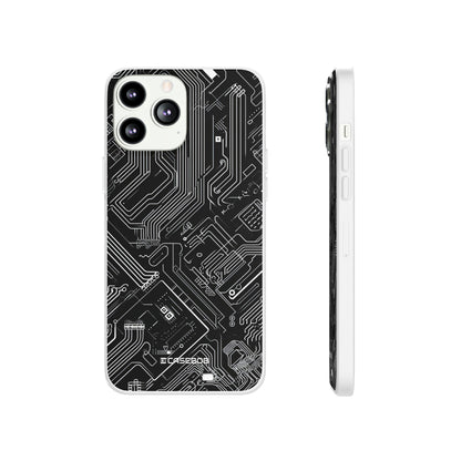 Cyber Circuitry Art | Flexible Phone Case for iPhone