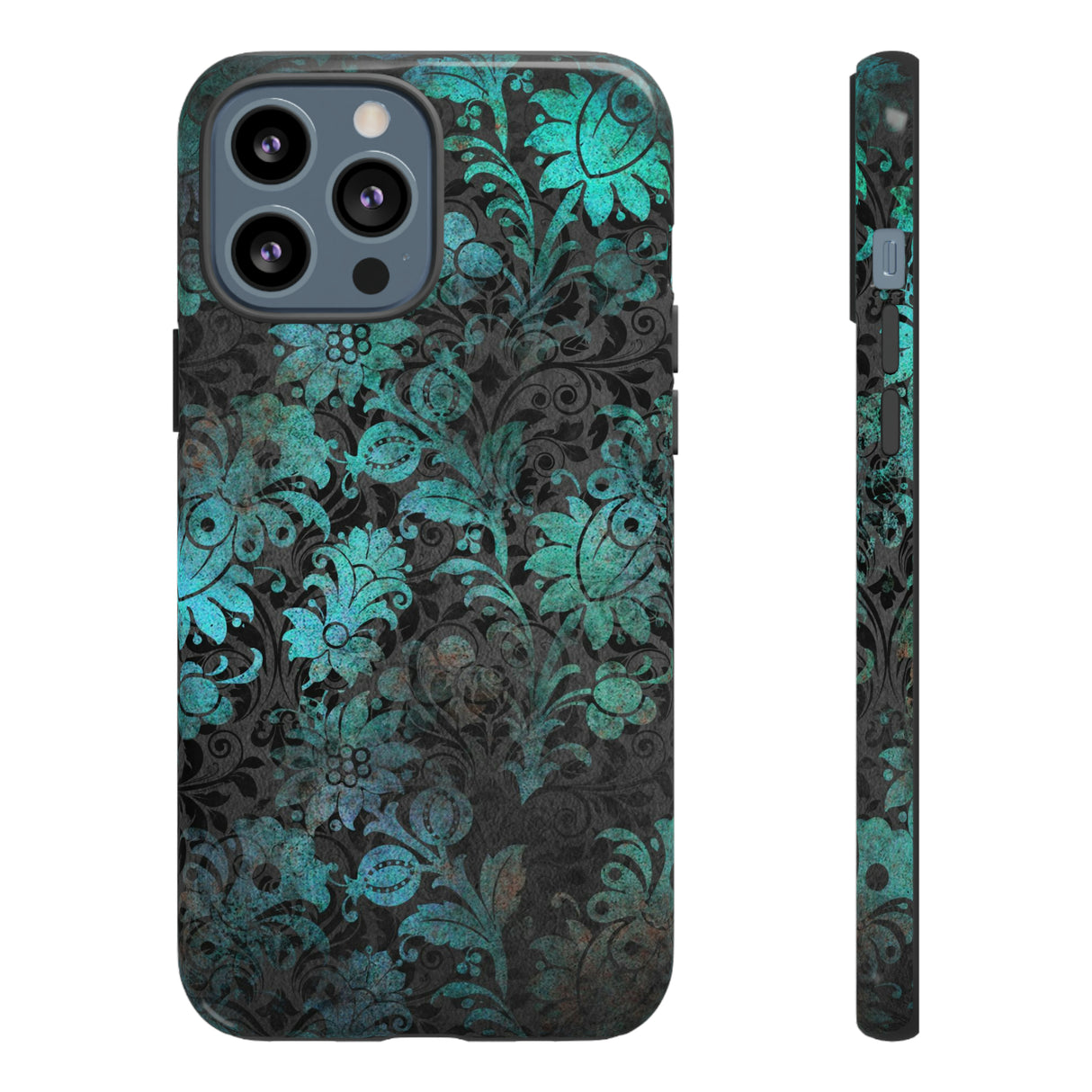 Shse Gothic Flower - Protective Phone Case