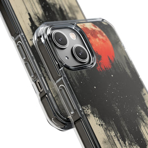 Ethereal Moonscape - Phone Case for iPhone (Clear Impact - Magnetic)