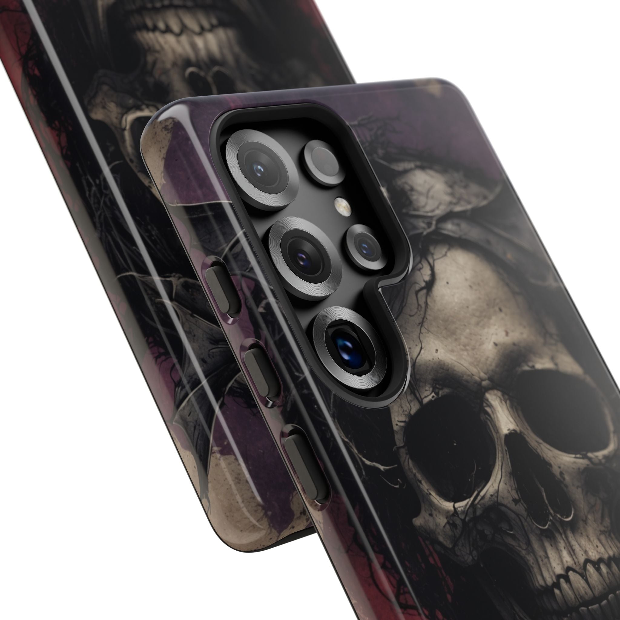 Gothic Skull Crown Samsung S25 Ultra Case - Tough