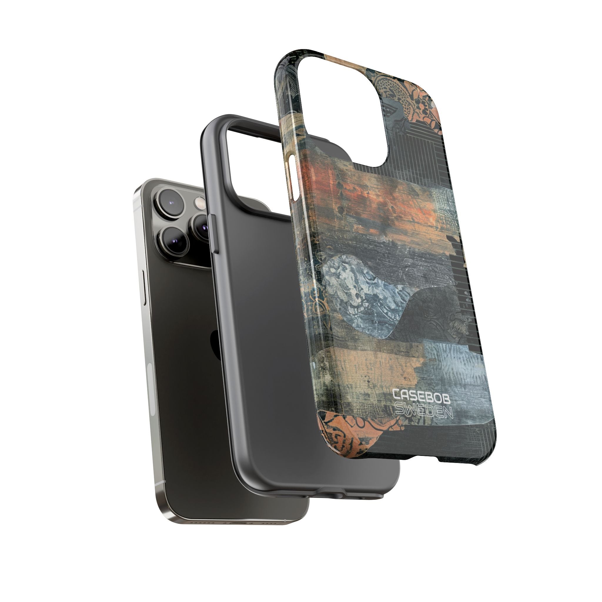 Rust Bloom Tangle iPhone 14 - Tough