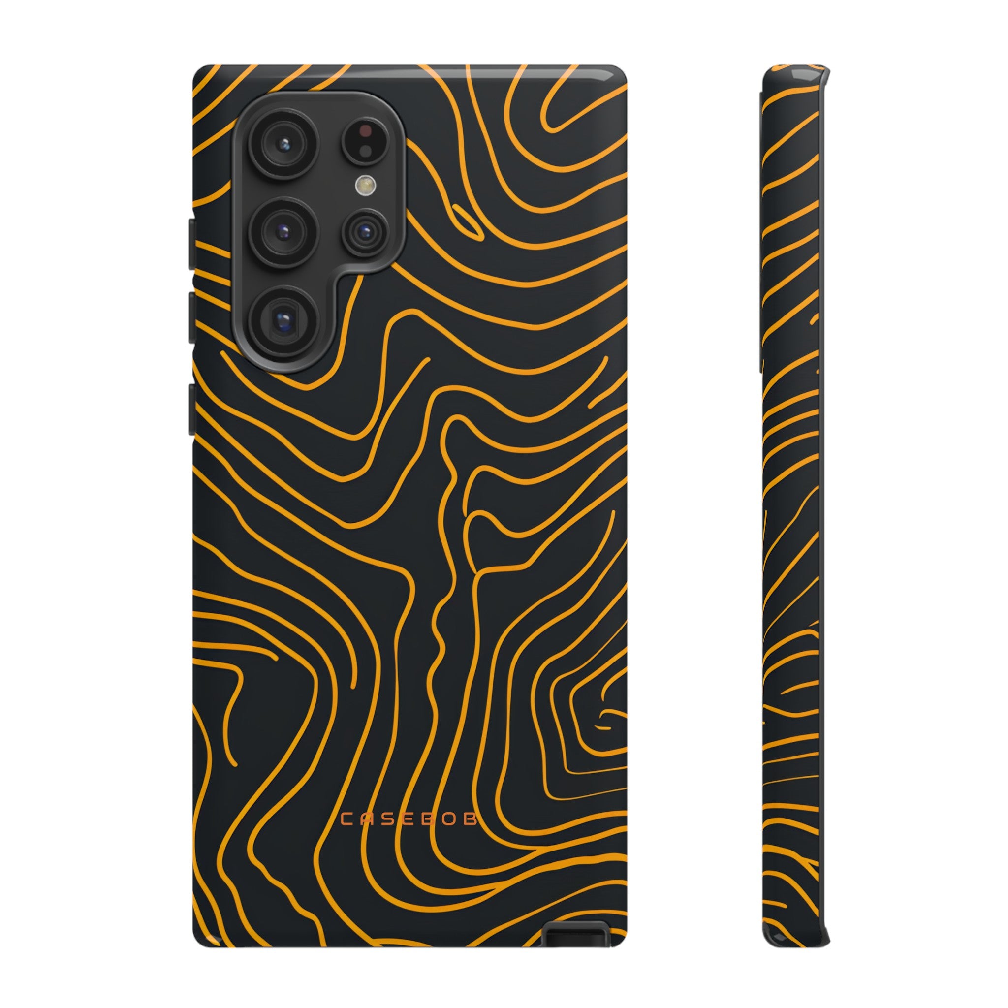 Linear Yellow Chic - Protective Phone Case