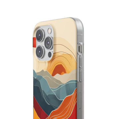 Sunset Waves | Flexible Phone Case for iPhone