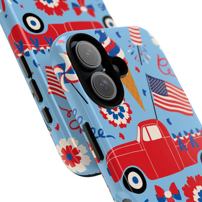 Festive Truck Parade - iPhone Case