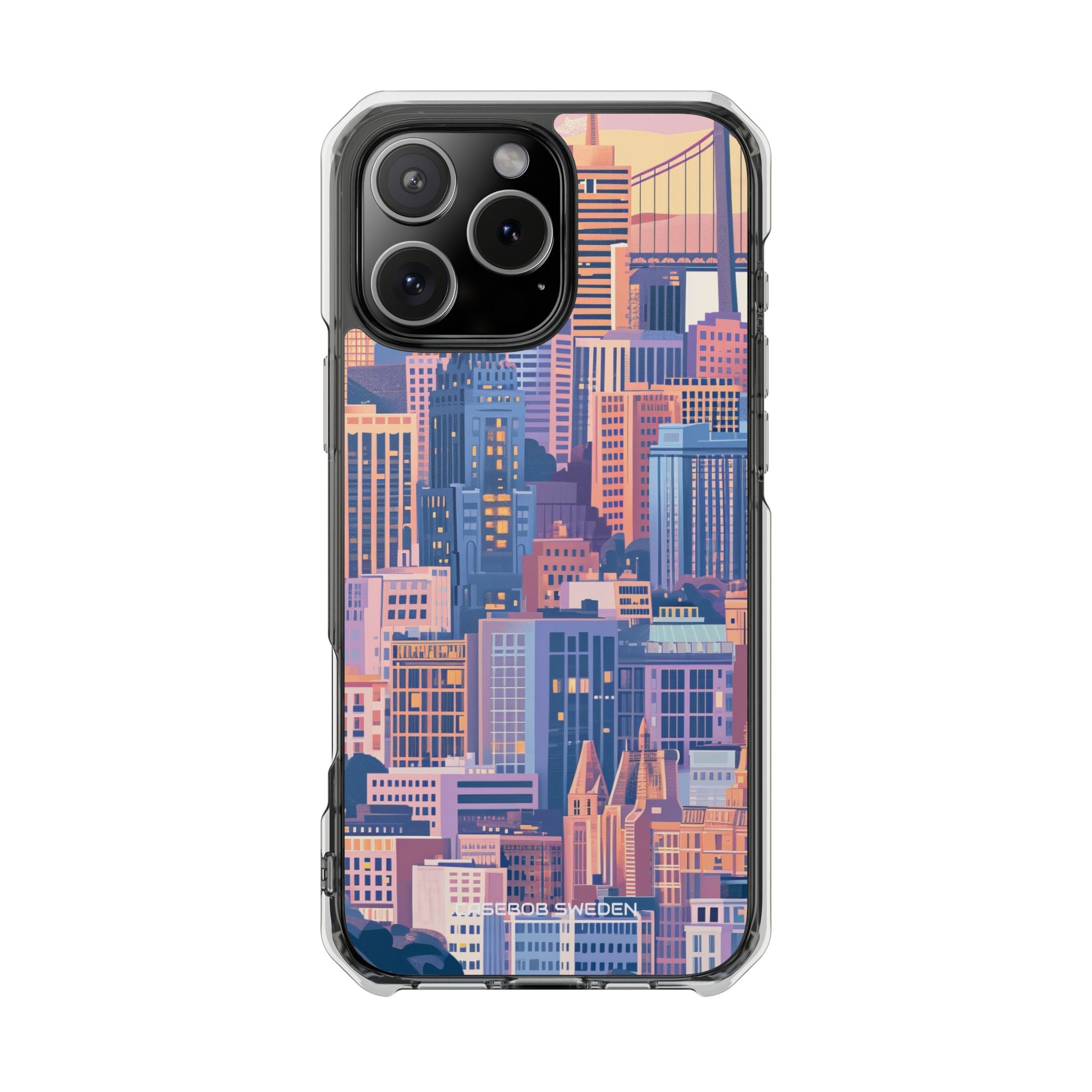 Urban Energy - Clear Impact iPhone 16 Phone Case