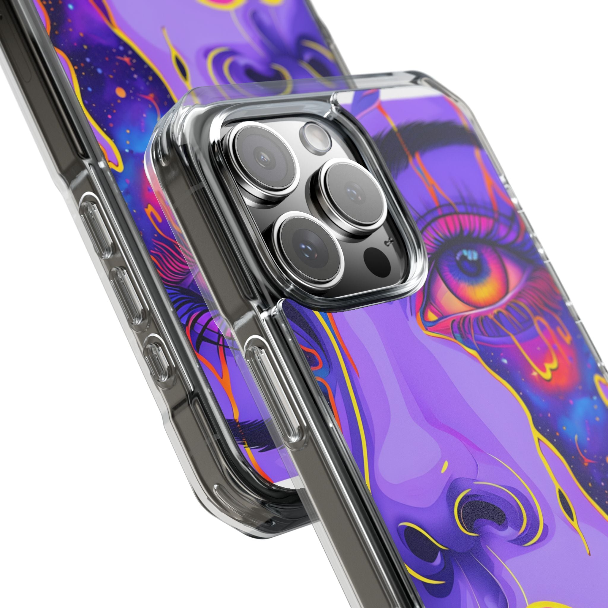 Cosmic Dreamscape Eye iPhone Case - Impact