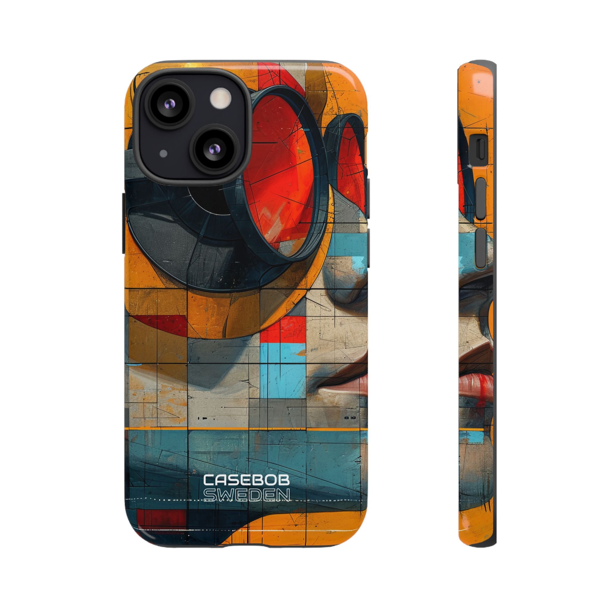 Futuristic Cubist Visions iPhone 13 - Tough
