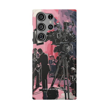 Retro Cinematic Spotlight Samsung S23 - Slim Phone Case