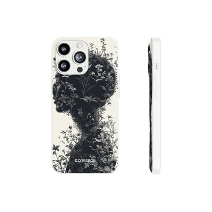 Botanical Silhouette Essence | Flexible Phone Case for iPhone