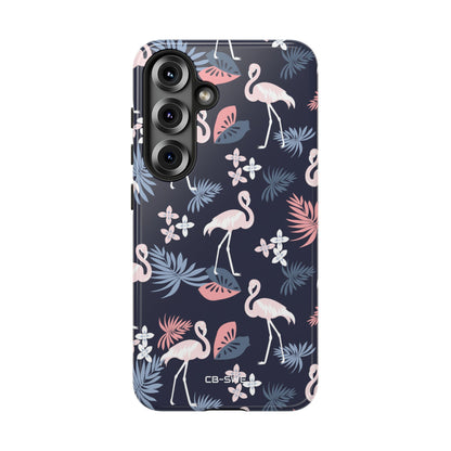 Flamingos Dance Playfully - Samsung Case