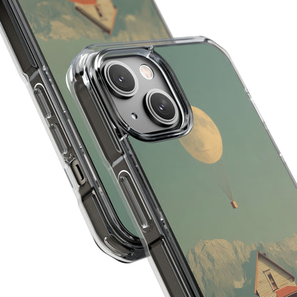 Moon Hovers Low iPhone Case - Impact