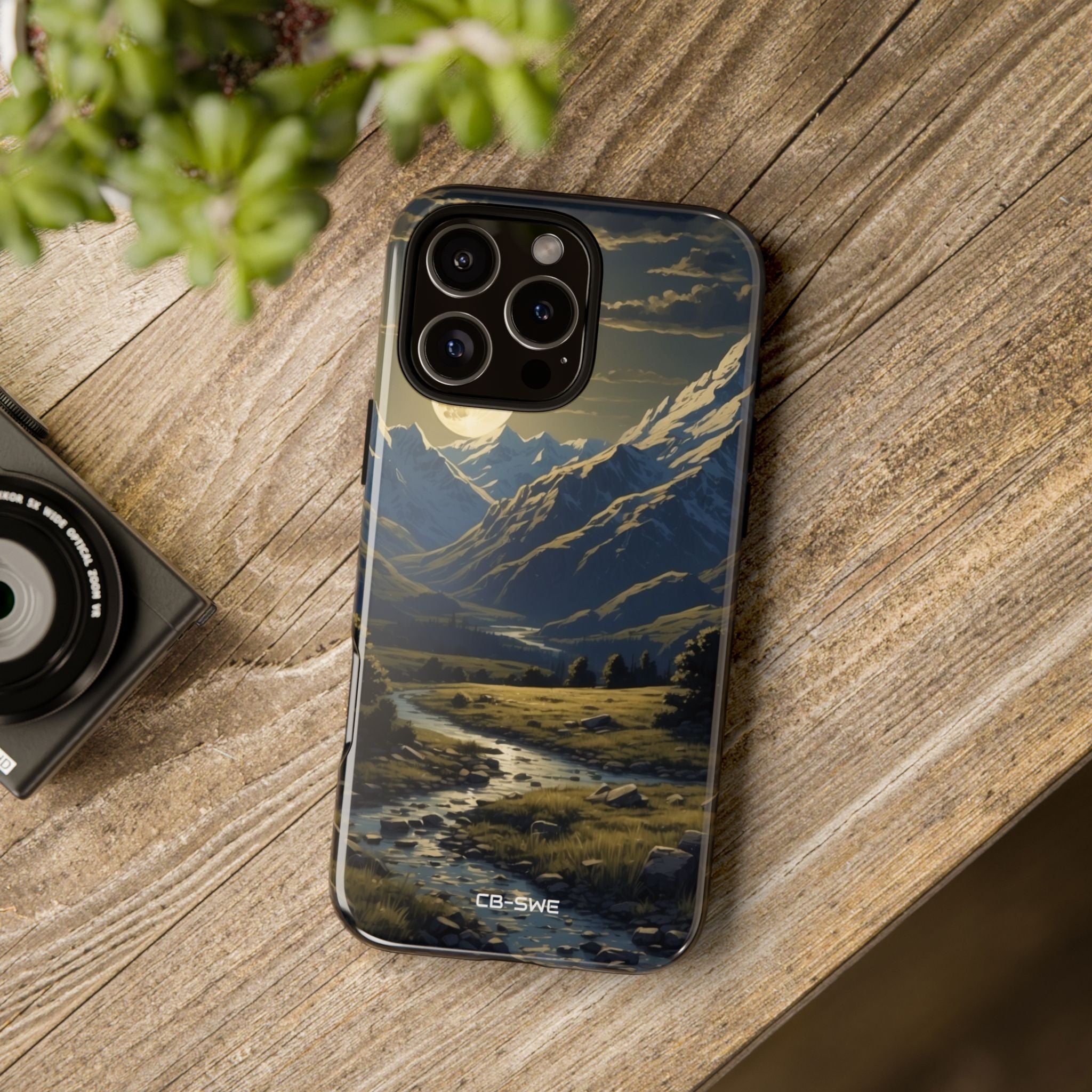 Moonlight Guides River - iPhone Case