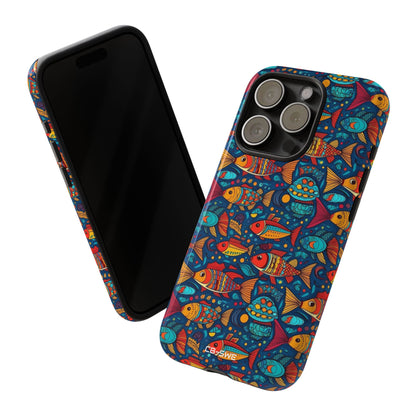 Fish Dance Joyfully - iPhone Case
