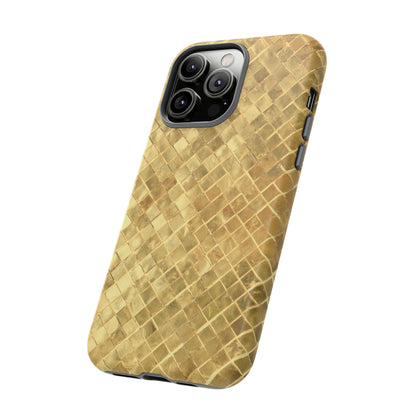 Golden Mosaic - Protective Phone Case