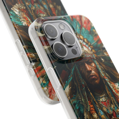 Feathered Majesty iPhone 15 Pro Max Case - Soft