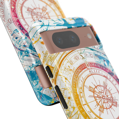 Astrological Wheel Wonders - Protective Phone Case