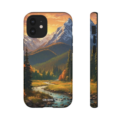 Mountain Reflections Glimmer - iPhone Case