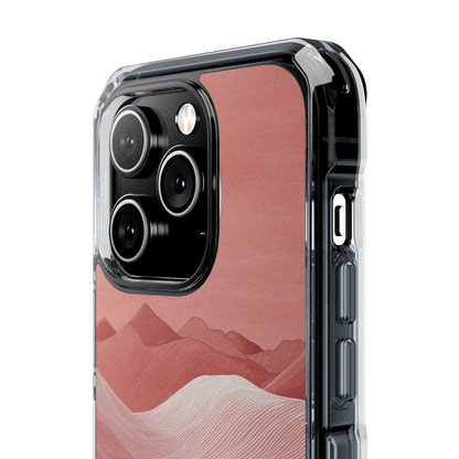 White Orb Dunes iPhone 14 Pro Case - Impact