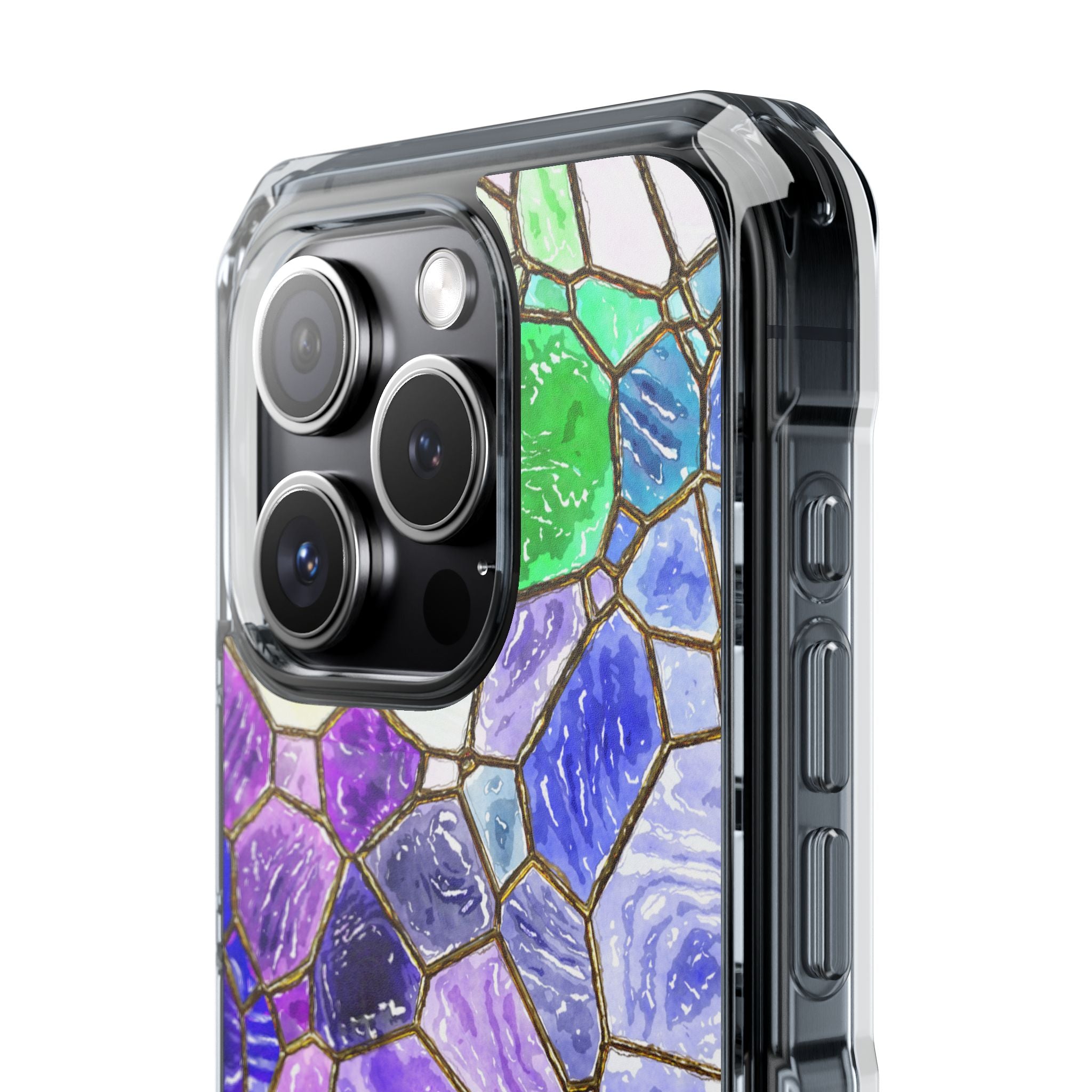 Colorful Glass Mosaic iPhone Case - Impact