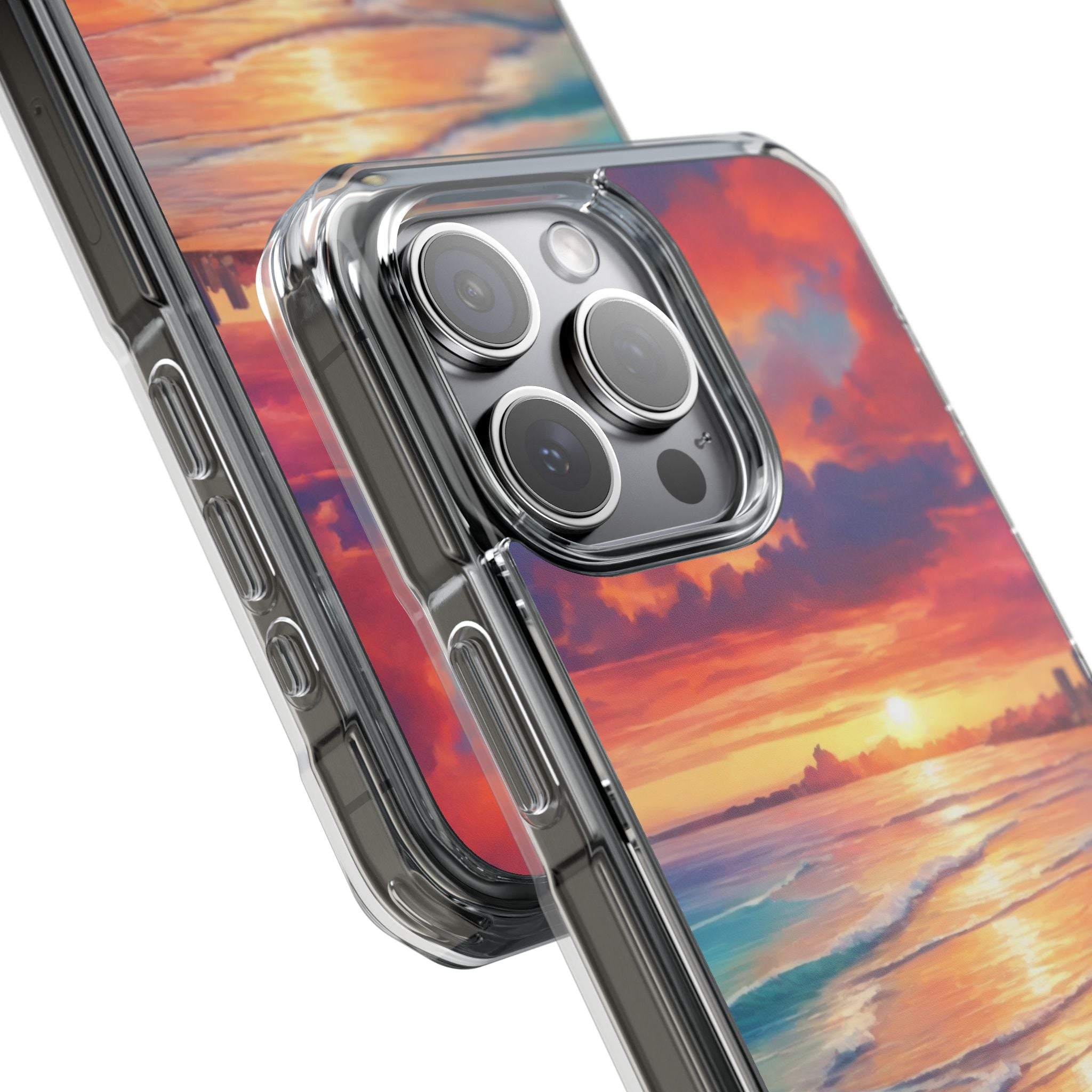 Sunlight Dances Waves iPhone Case - Impact