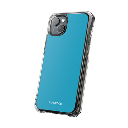 Pacific Blue - Clear Impact Case for iPhone