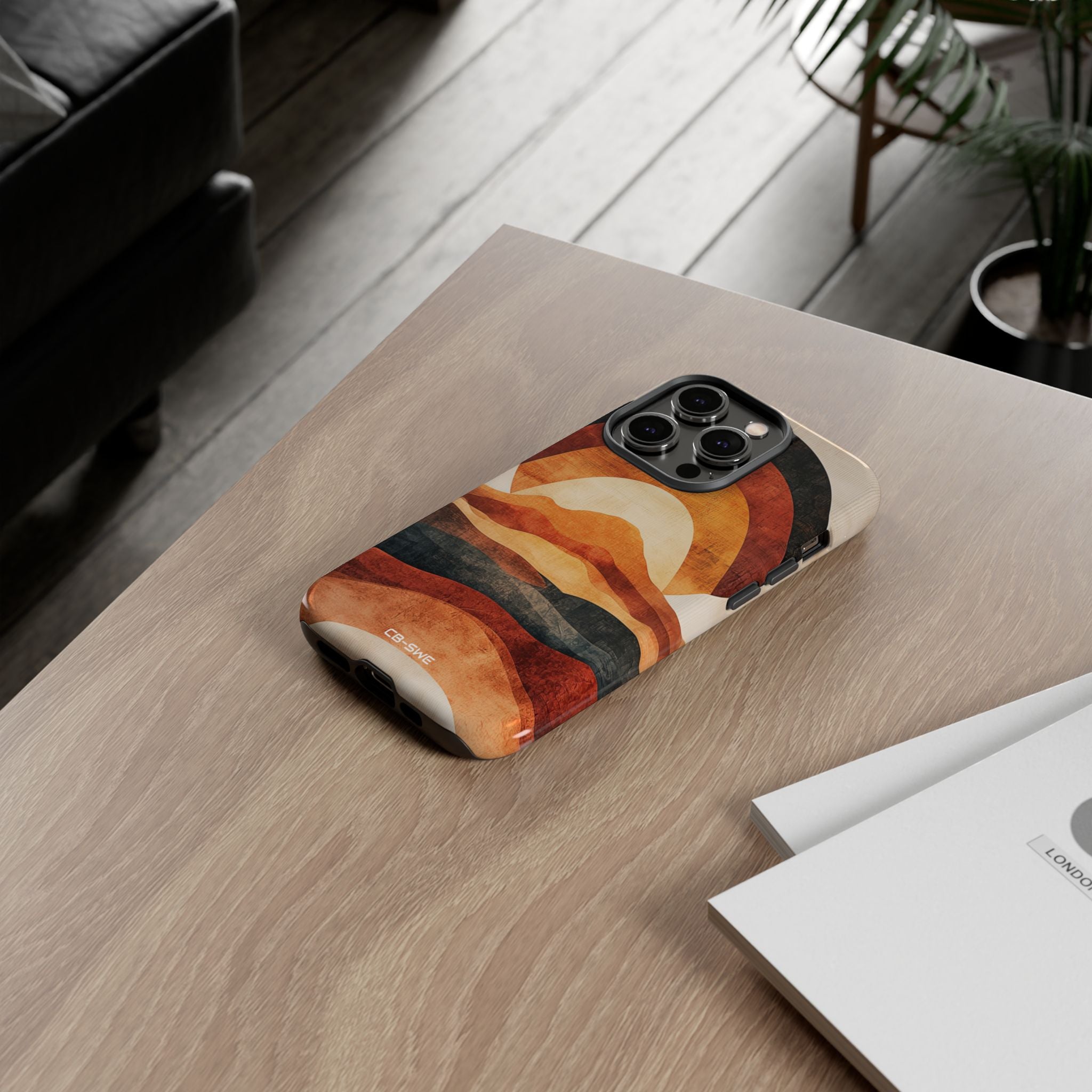 Sunrise Embraces Mountains - iPhone Case