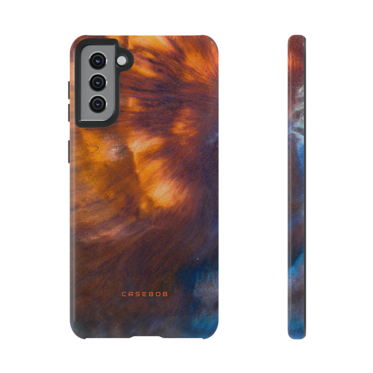 Solar Flare Ink Art - Protective Phone Case