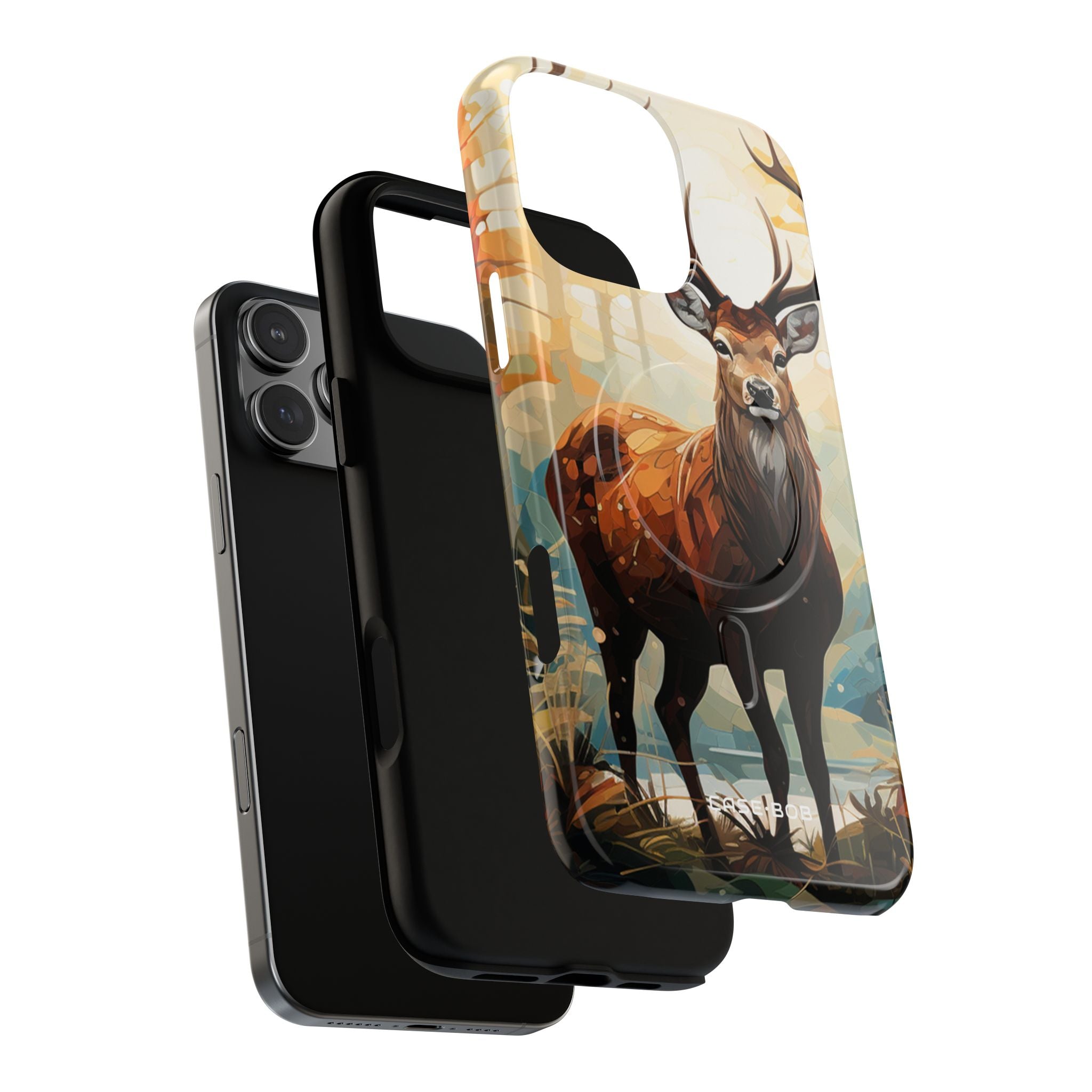 Glowing Stag iPhone 16 Pro Max Case - Tough+