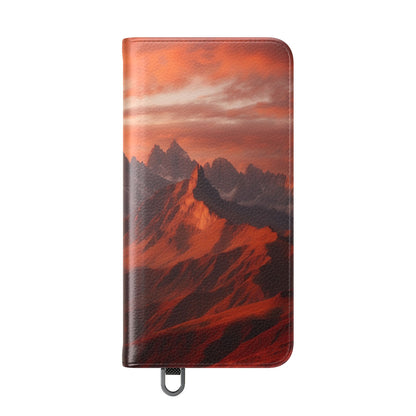 Sunset Peaks - Samsung S25 Case - Lompakko