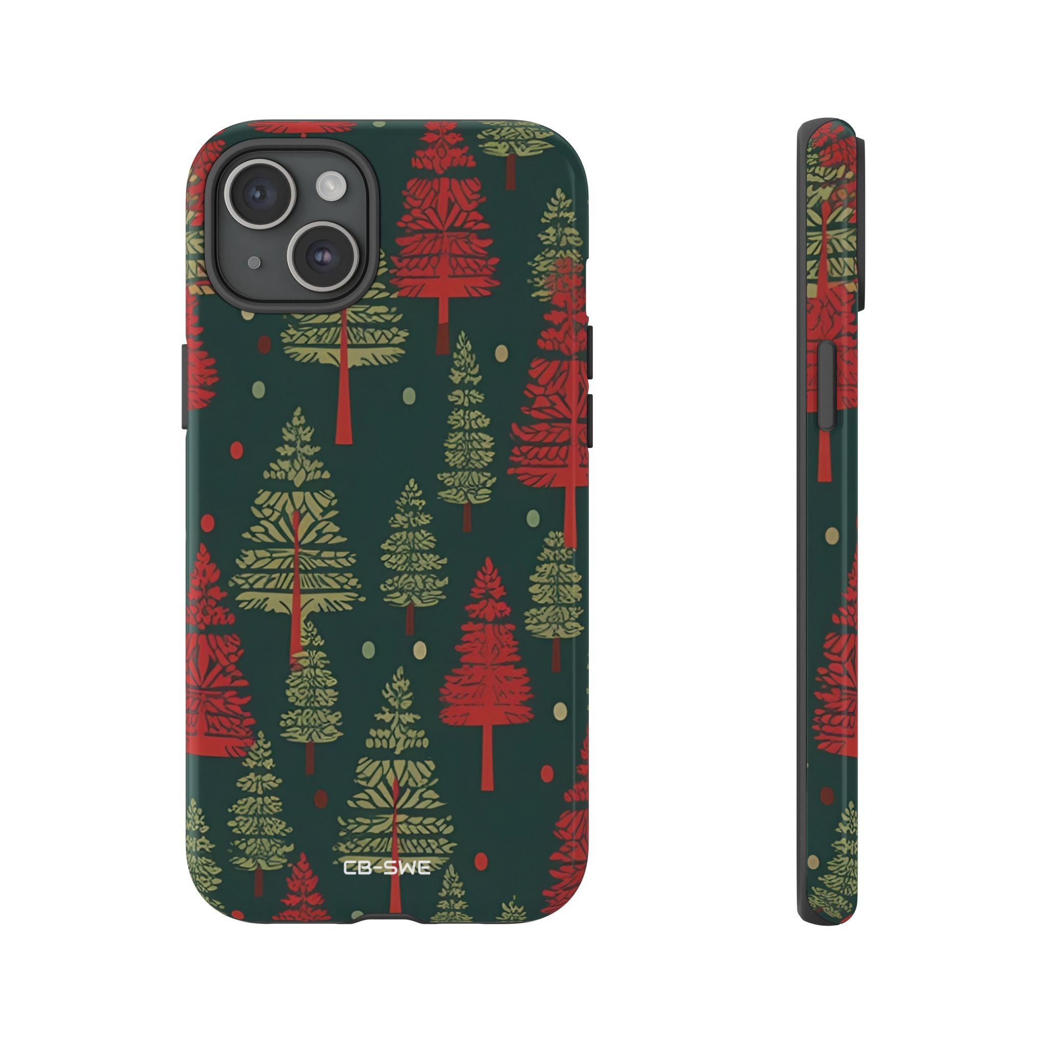 Trees Dance Playfully - iPhone Case