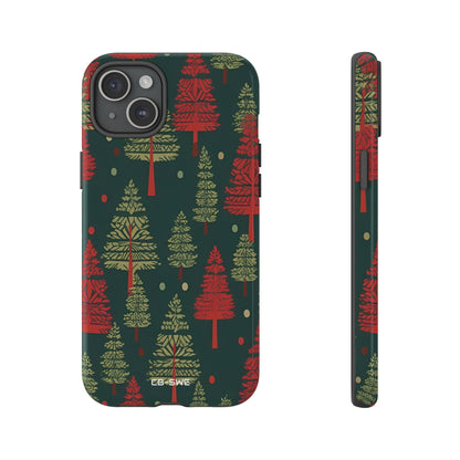 Trees Dance Playfully - iPhone Case