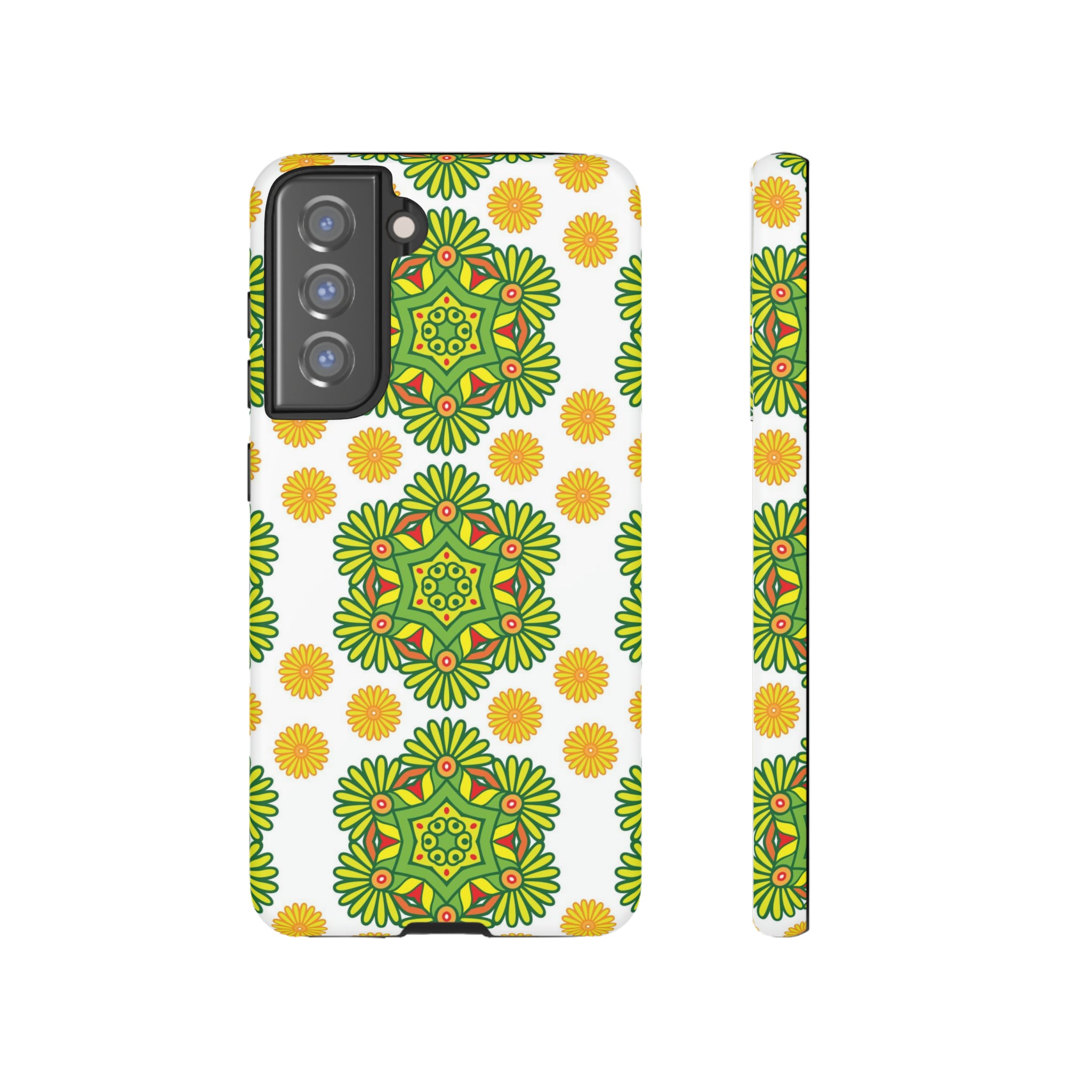 Lime Mandela - Protective Phone Case