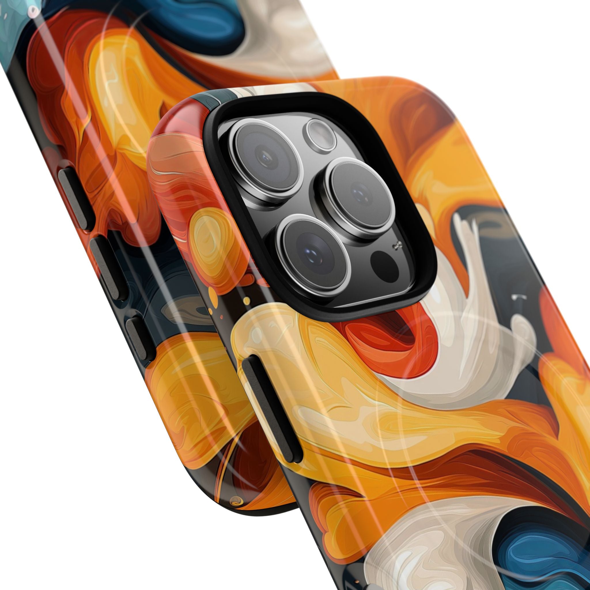 Crimson Ribbon iPhone 16 Pro Case - Tough+