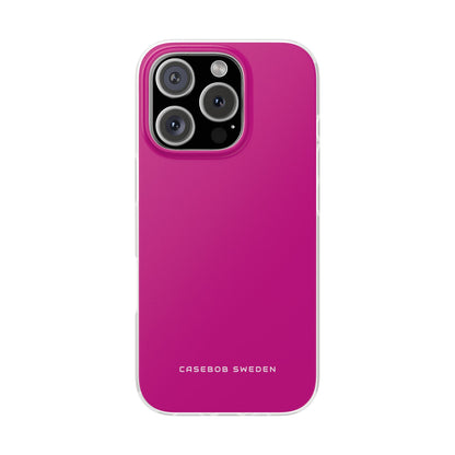 Medium Violet Red iPhone 16 - Flexi Phone Case