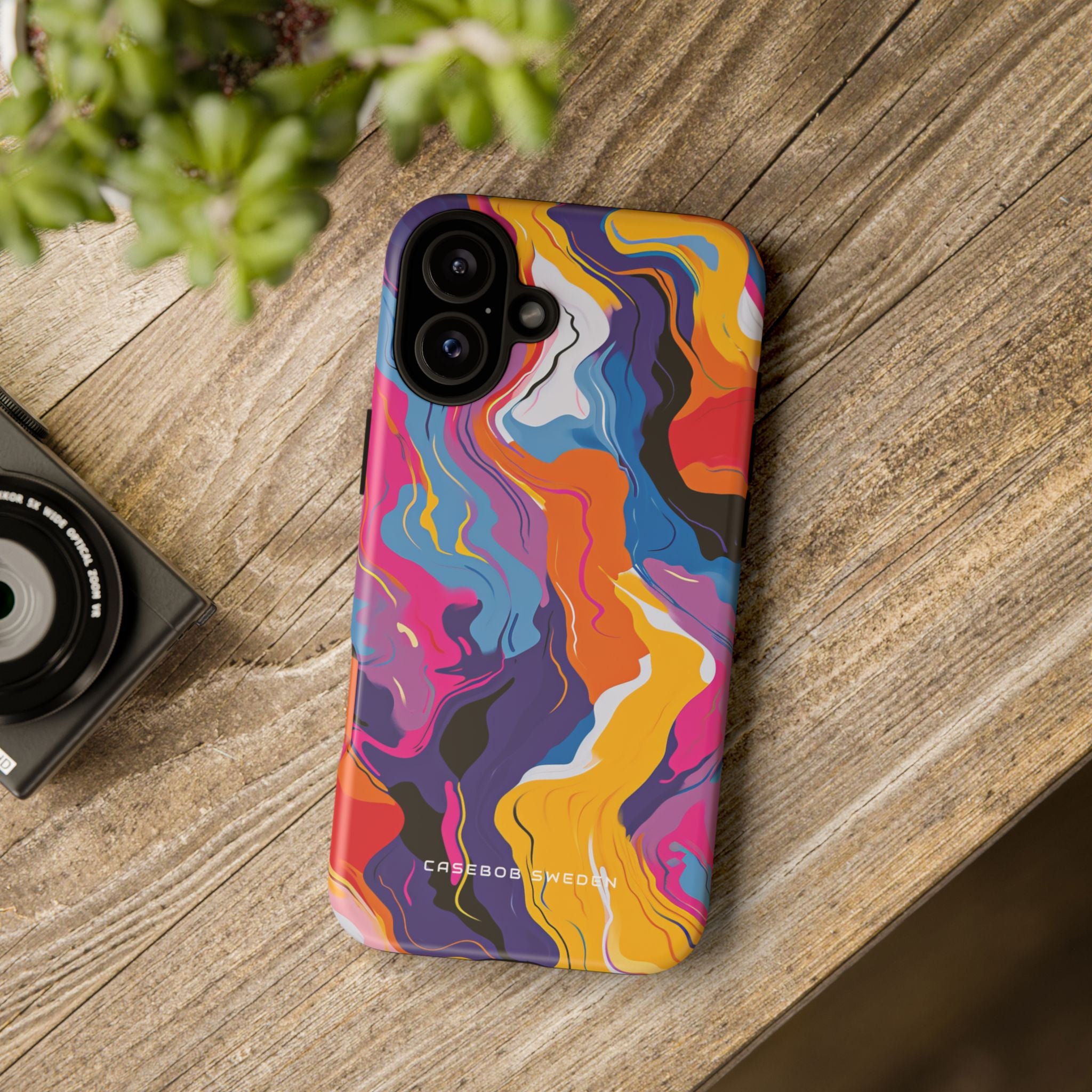 Vortex Colorwave iPhone 16 - Tough Phone Case