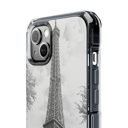 Parisian Monochrome Majesty - Phone Case for iPhone