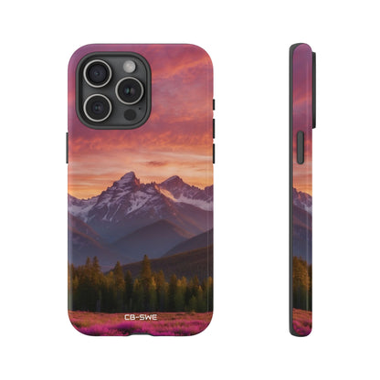 Mountain Peaks Glow - iPhone Case