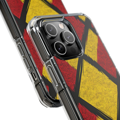 Dynamic Geometric Energy iPhone Case - Impact