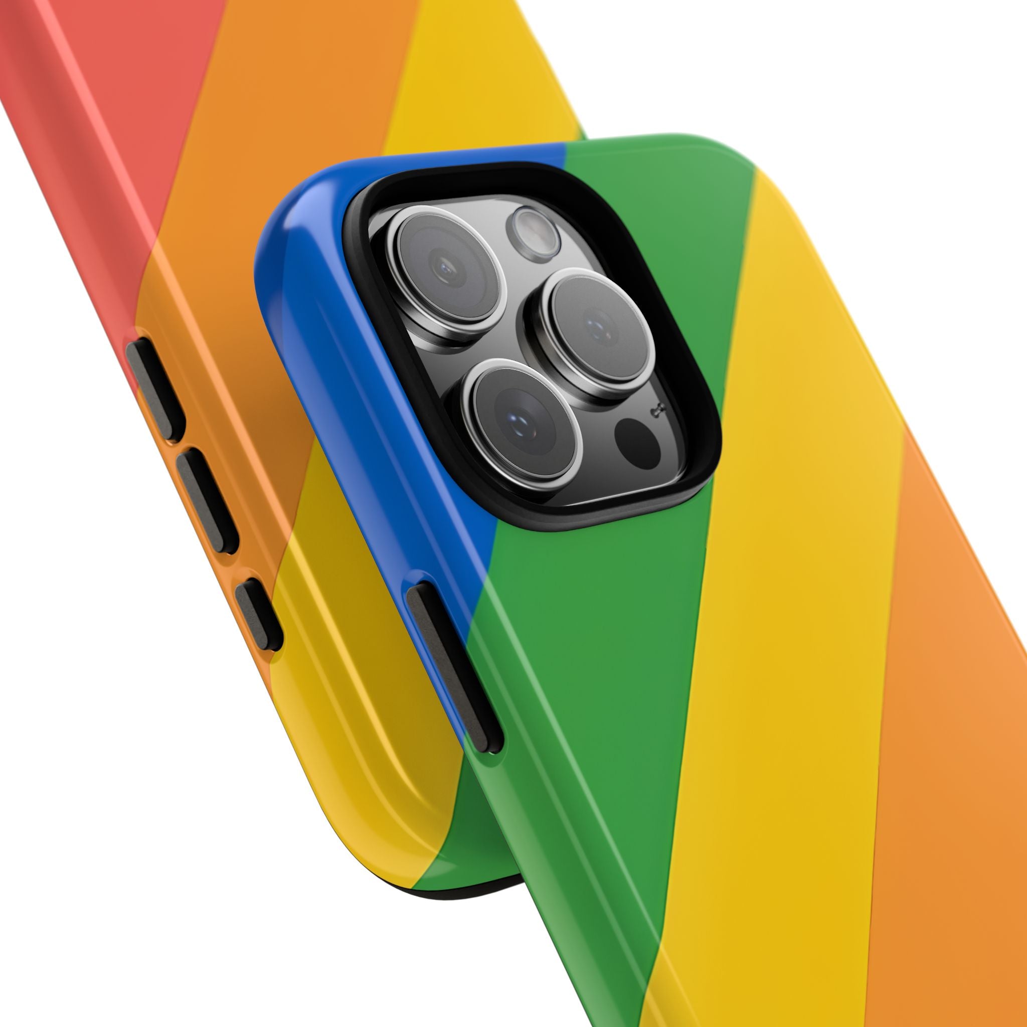 Vibrant Geometric Spectrum - iPhone Case
