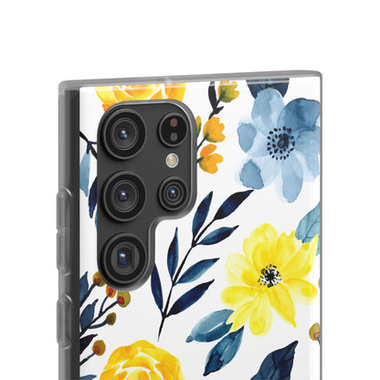 Golden Bloom Samsung S22 Ultra Case - Soft