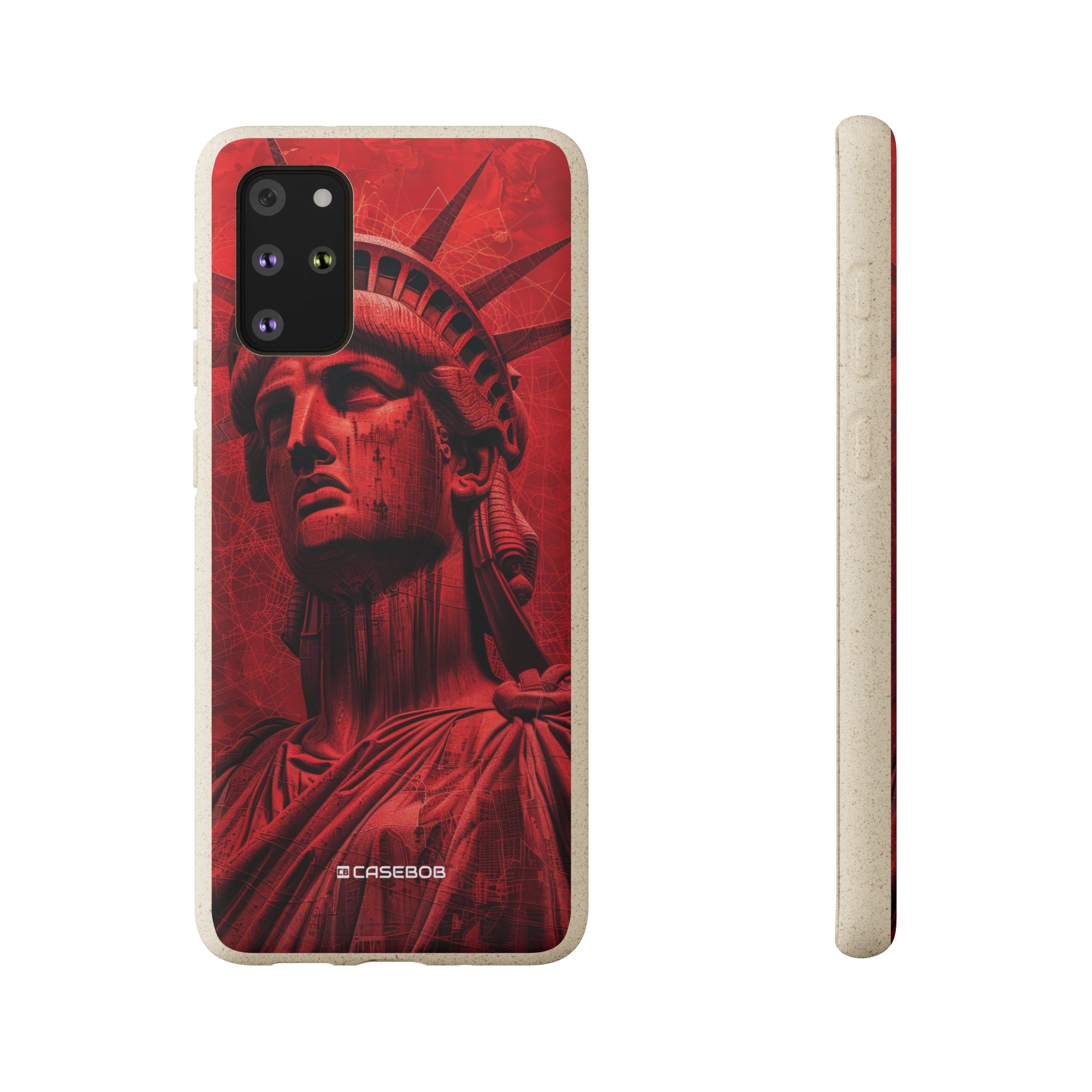 Red Liberty Revolution | Biodegradable Phone Case