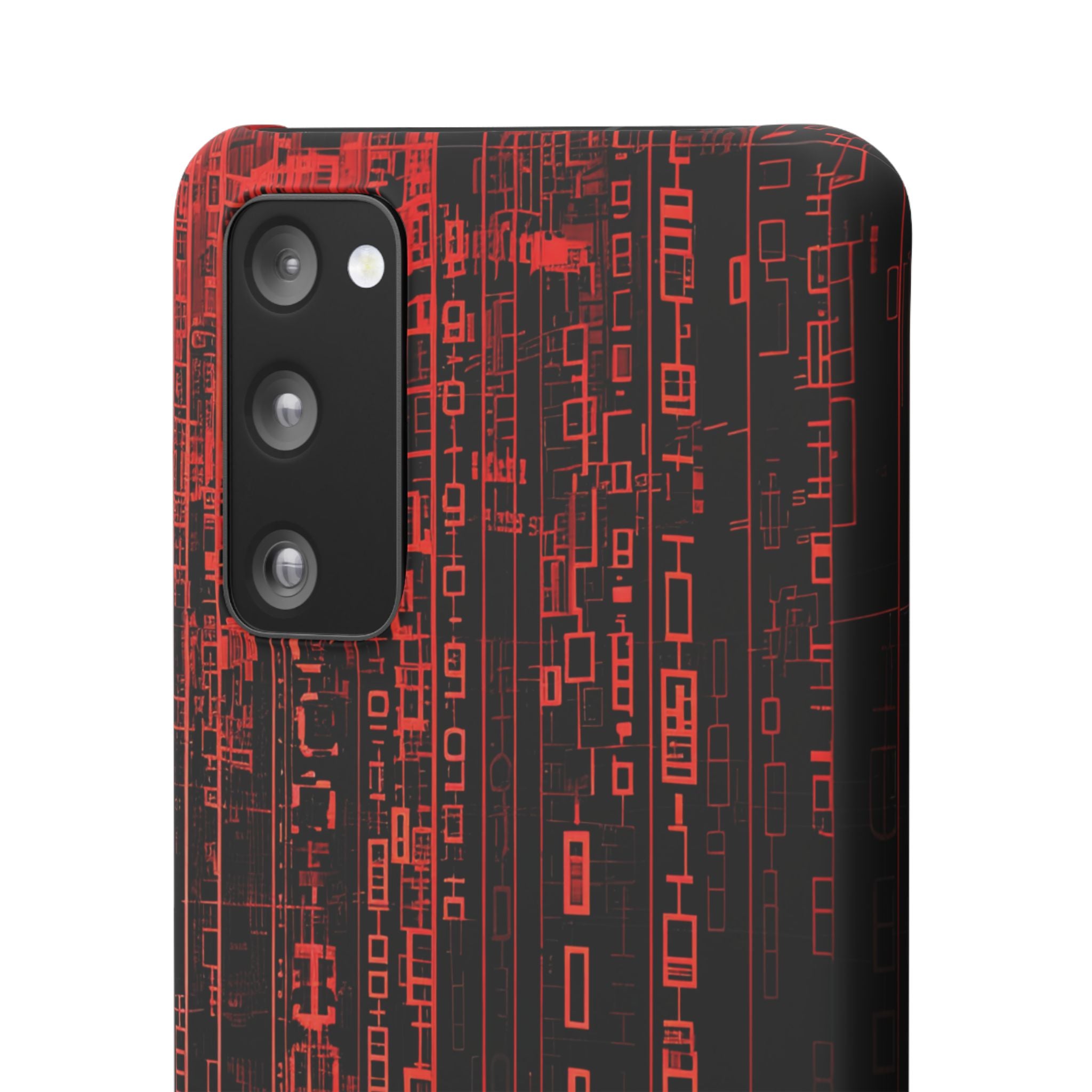 Gradient Cyberflux Network Samsung S20 - Slim Phone Case