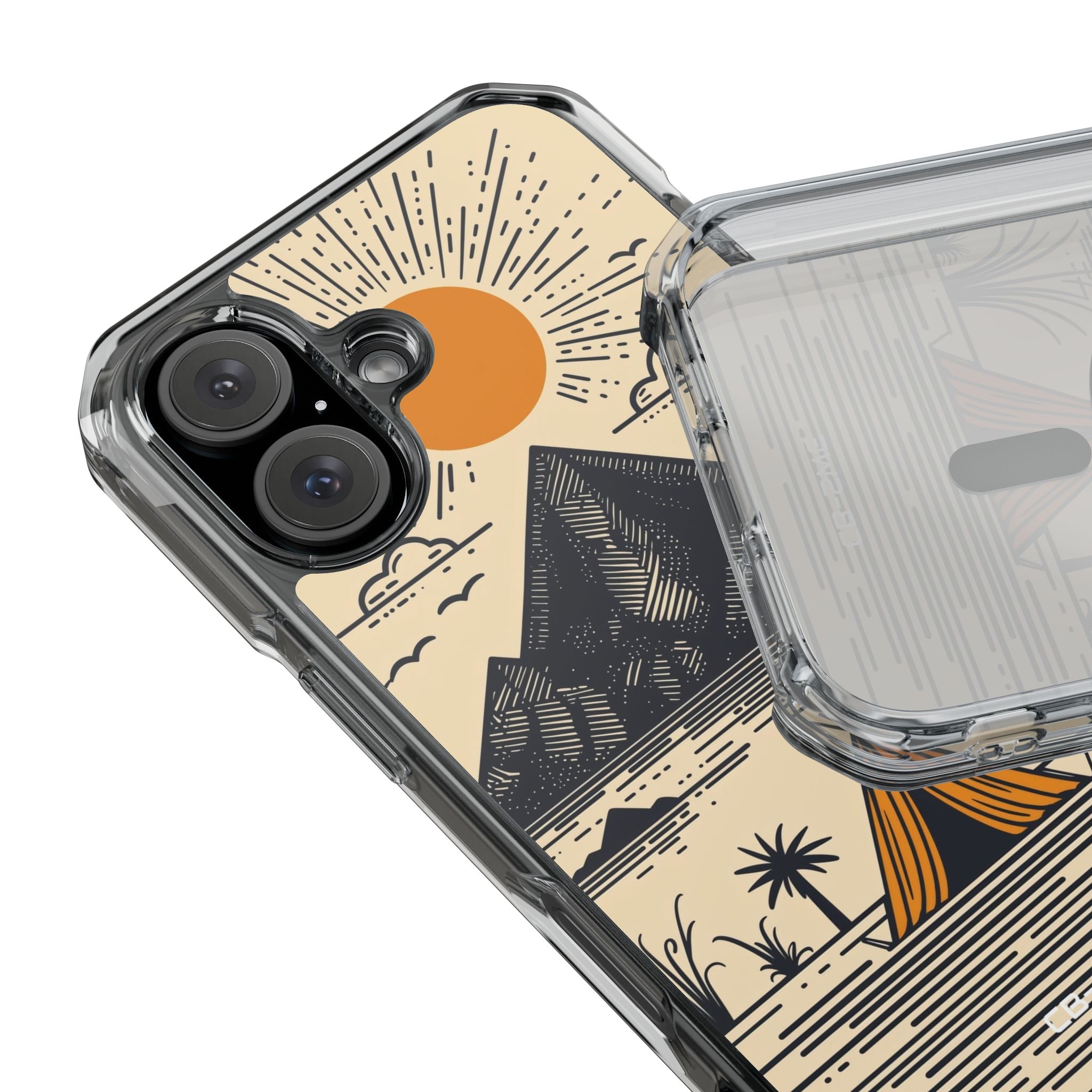 Golden Tent Awaits iPhone Case - Impact