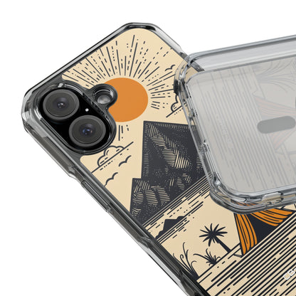 Golden Tent Awaits iPhone Case - Impact