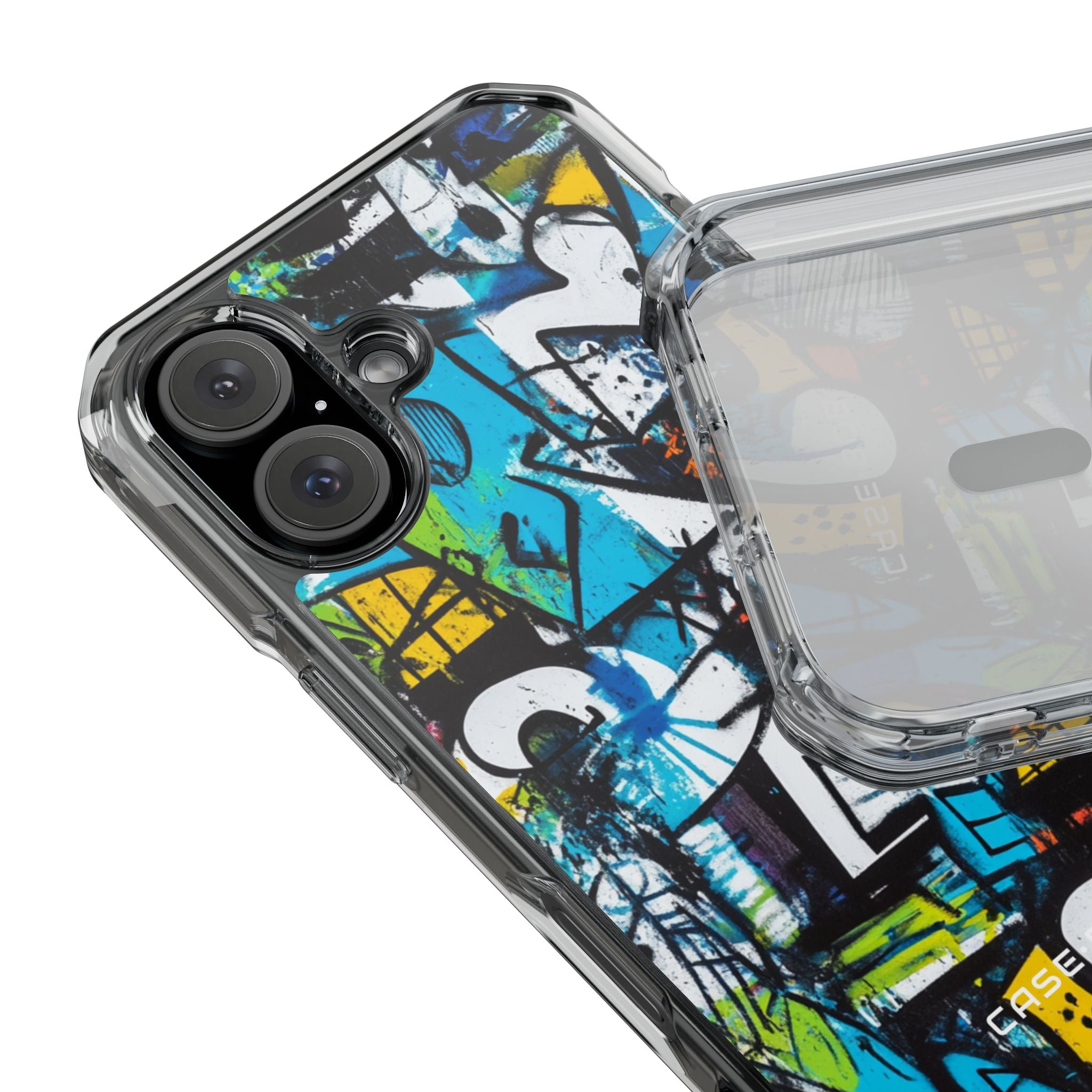 White Ripple Drift iPhone 15 Case - Impact