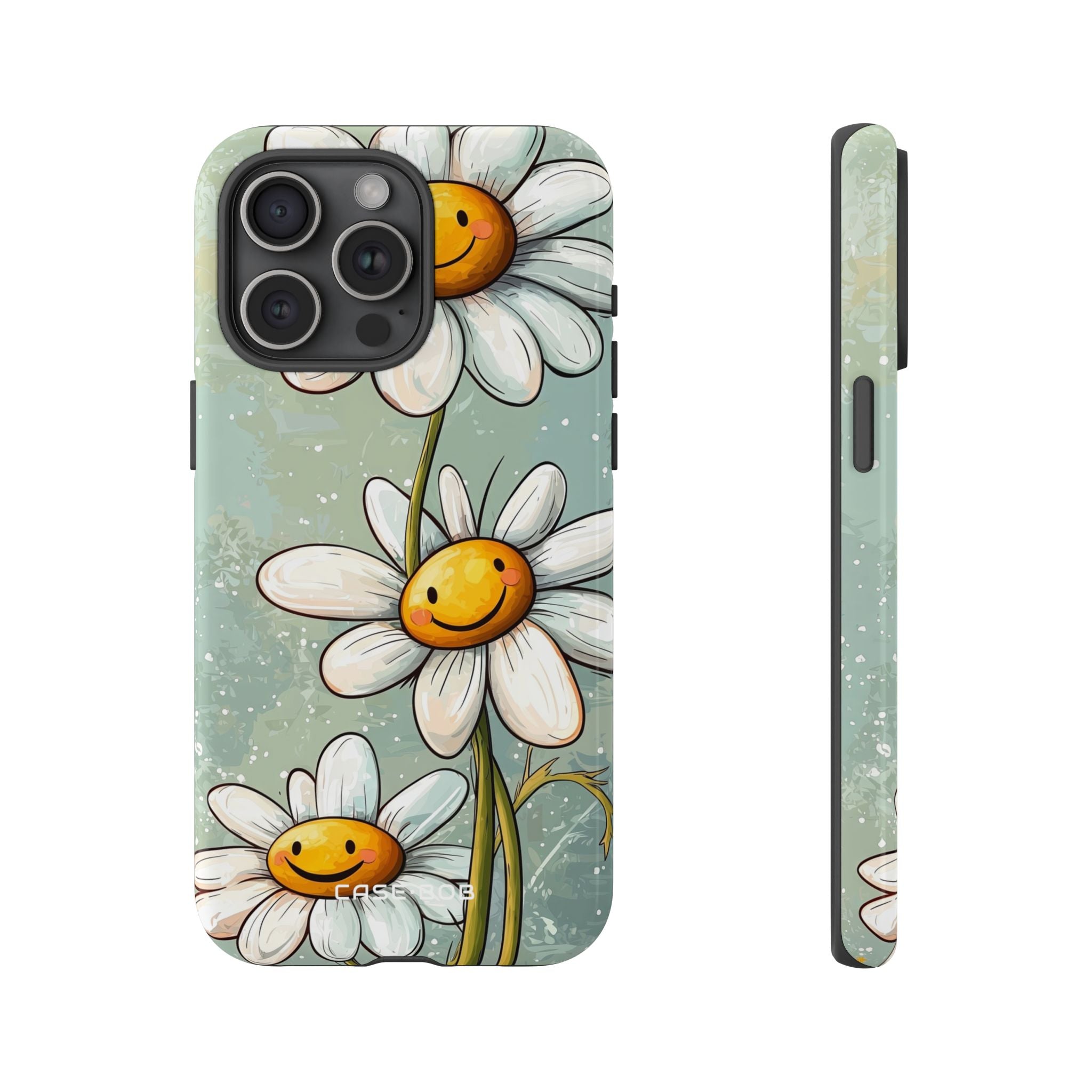 Sunny Daisy Smiles iPhone 15 Pro Max Case - Tough
